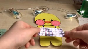 Обзор посылки с бумажной уточкой Лалафанфан!!!🐥📦🥰