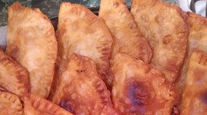 чебуреки на заварном тесте