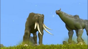 Indricotherium vs Stegotetrabelodon | Cenozoic Era Battle [S3E12] | SPORE