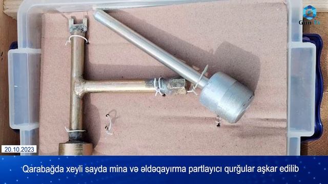 Qarabağda xeyli sayda mina və əldəqayırma partlayıcı qurğular aşkar edilib смотреть онлайн