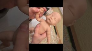 Распаковка силиконового реборна