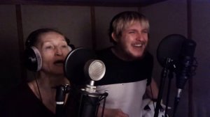 Артисты записывают песню Кикиморы и Лешего