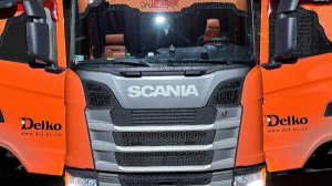 Обычный заезд на Стоянку зимой на фуре.