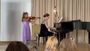 Концертино, Н. Бакланова, исп. Евсеева Мария, 8 лет.