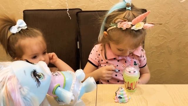 POOPSIE SLIME SURPRISE! Little baby unicorn surprise poopsie! Сюрприз единорог плюс слайм! смотреть онлайн