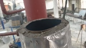 Чистые дымовые газы от установки пиролиза