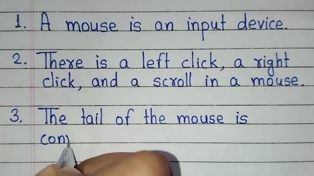 5 lines on Computer Mouse in English | Essay on computer mouse 5 lines | Mouse ke bare main 5 line смотреть онлайн