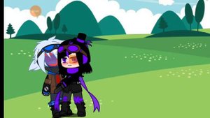 tv woman x brown camera gacha club i try my best 😅