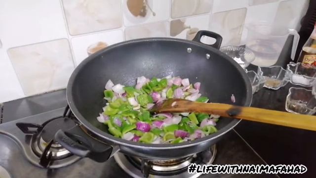 Chicken Manchurian with Egg Fried Rice 😋 #chineserecipes #wintersspecial