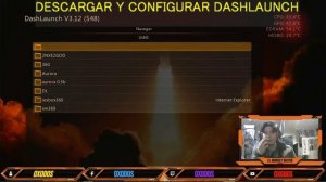 DESCARGAR Y CONFIGURAR DASHLAUNCH 3.21(XBOX 360)