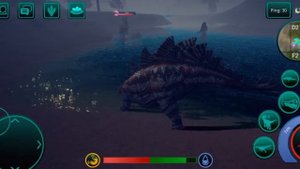 Выживание стегозавра в The cursed dinosaur isle|Modjis