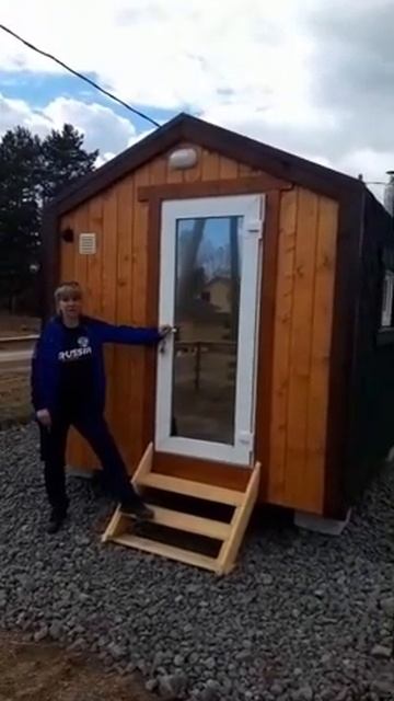 Мобильная баня #Скандинавия от #спббани www.spbbani.ru Санкт-Петербург,Колтуши, д.Старая,119А