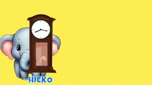 Hickory Dickory Dock Elephant Bounce 79 | Nursery Rhymes & Kids Songs