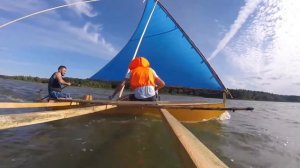 Тихоокеанская проа, построенная в лесу за 3 дня