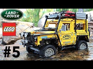 VERY COOL LEGO Land Rover Defender Camel Trophy Experience with SBrick. Episode 5