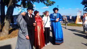 Кинешма. День Волжского бульвара.