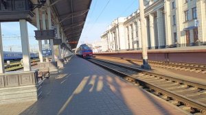 Брест - Центральный (Московская сторона) - Барановичи "Эр9е - 608"