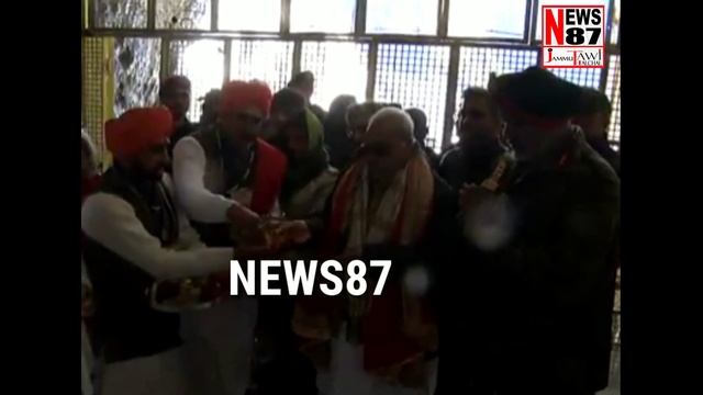 Jk Governer , Chairman Shri Mata Vaishno Devi Shrine Board & Amarnath Shrine board today.