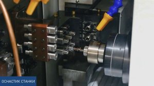 Токарный автомат продольного точения швейцарского типа модель DS-20Z-DY