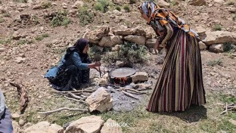 IRAN nomadic life | daily routine village life of Iran | Nomadic lifestyle of Iran