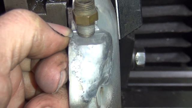 panhead to knucklehead 101 cam cover topend oil line feed drilling rebuild harley by tatro machine смотреть онлайн