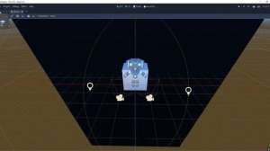 Godot 3.1 example: Multiple 3D scene cameras rendered as split-screen in a 2D scene