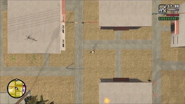 GTA: San Andreas - Top-down camera playthrough - Part 17 смотреть онлайн