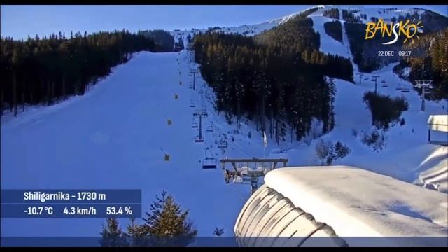 Wonderful snow and blue skies: live cam смотреть онлайн