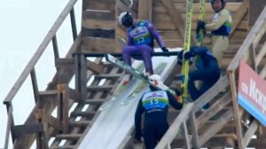 Закрытие сезона 2017 прыжков на лыжах с трамплина в Ленинской Искре.