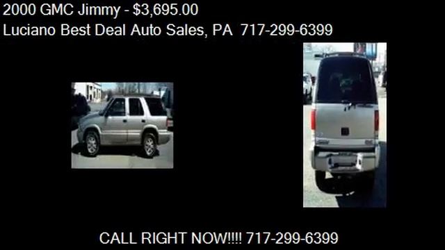 2000 GMC Jimmy Base - for sale in Lancaster, PA 17601 смотреть онлайн