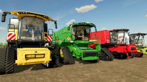 Уборка зерновых. Farming Simulator 25  FS 25 Timelapse #fs25, #симулятор, #видеоигры, #farming