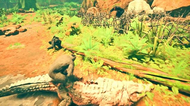 Monkeys Ride Crocodile In Ancestors The Humankind Odyssey |Ep41 смотреть онлайн