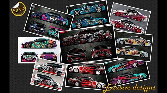 Vinyl Car Hood Wrap Full Color Graphics Decal Black Panther Claws Sticker смотреть онлайн