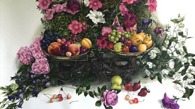 Елена Чеканова.Акварель.Натюрморты