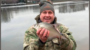 Братеево в январе 2025. Рыбалка на фидер на Москва реке Зимой ))