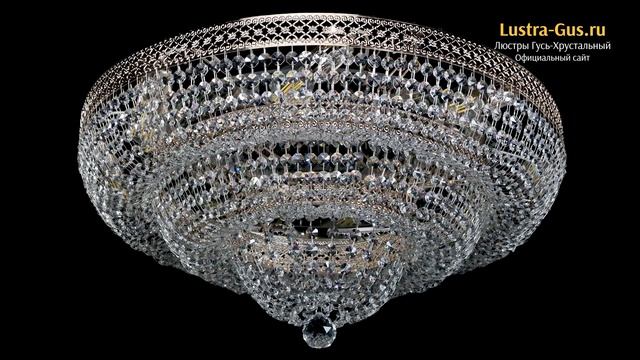 Хрустальная люстра «Двойное Кольцо Венеция» - Гусь-Хрустальный завод смотреть онлайн
