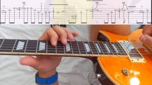 Deep Purple - Highway Star (Guitar lesson with tabs)