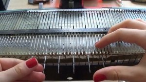 Узор РОМБЫ на любой вязальной машине | ЛЕНИВЫЙ ЖАККАРД | Varvara Dokuchaeva