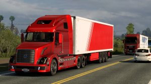 194 / ETS 2 1.53 / Карта Южной Америки «EAA» / Volvo VNL670