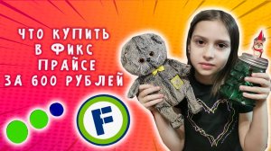 что купить на 600 р в фикс прайсе