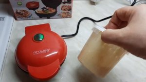 Мини вафельница PRO-847, моя покупочка.