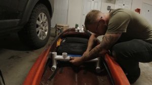How to build a Simple Kayak Fishing Pole Holder.