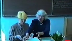 Запрудня 1998г Видео снятое в классах шк №2