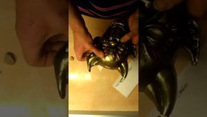 Деформация гипсового дьявола.ДИЙ ПРОЕКТ СЧАСТЛИВЫМИ ДЕТЯМИ