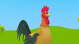 Домашние животные для детей  На ферме  Песенка   мультик про голоса животных  Кто как говорит