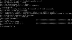 AltLinux JeOS обновление ядра