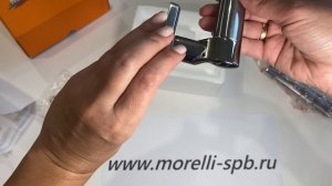 Дверные ручки Morelli "AGBAR" MH-21 SC/CP-S Цвет - Матовый хром/полированный хром