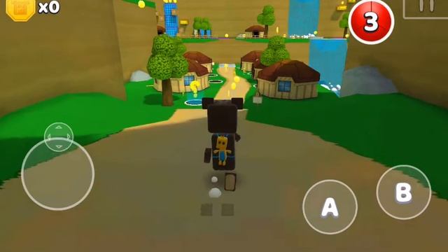 Платформер 3D про медведя 🐻!!!