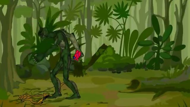 The Jungle Monster - Drawing Cartoons 2