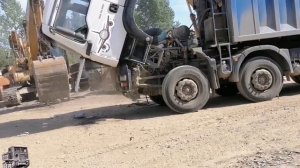 MAN TGA 8×4. Греется. +40 за бортом🤯. Чиним